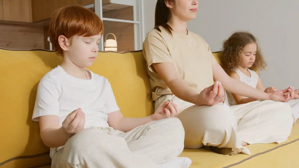 méditation famille