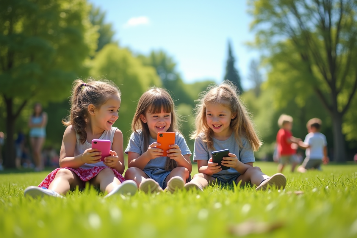 enfants écran