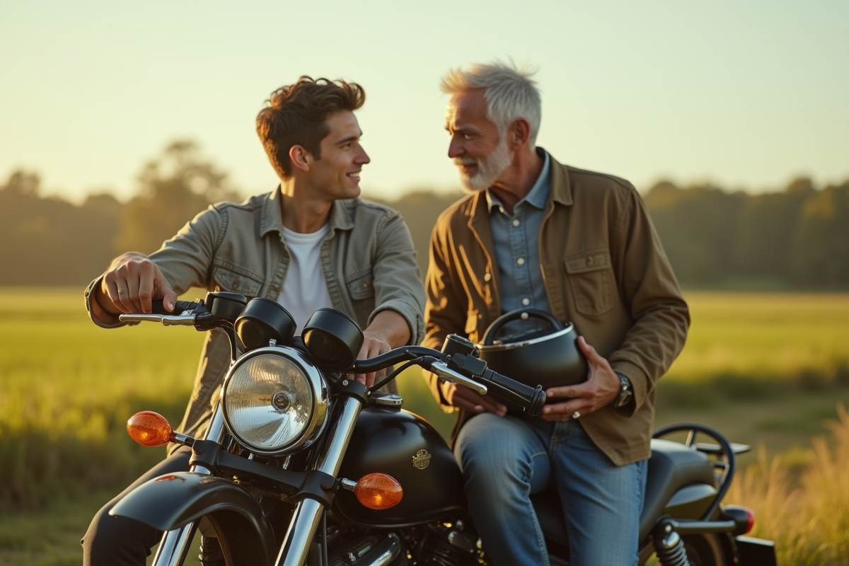 moto père
